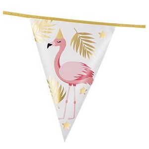 Vlaggenlijn flamingo (4m)