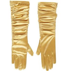 Handschoenen Goud Geplooid