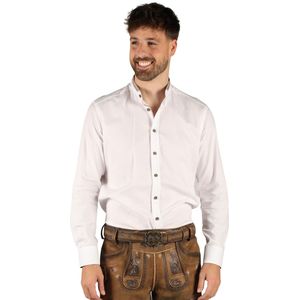 Tiroler Overhemd 'Elias' Wit
