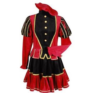 Dames Pietenpak Murcia Rood-Zwart