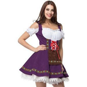 Dirndl Tirolerjurkje Helena Paars