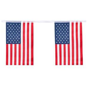 Vlaggenlijn Amerikaanse Vlag (4 meter)