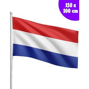Nederlandse Vlag Handgemaakt (100 x 150 cm)