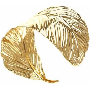 Armband gouden blad
