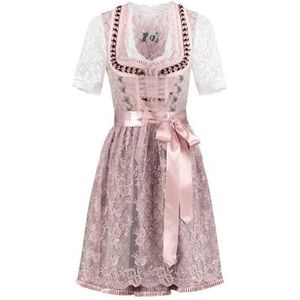 Luxe Dirndl Oudroze/Taupe