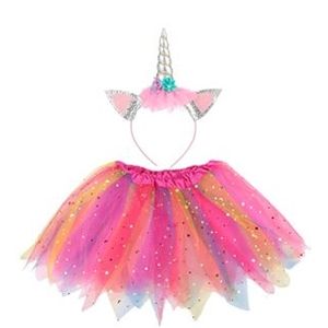 Unicorn Eenhoorn Petticoat Roze Set