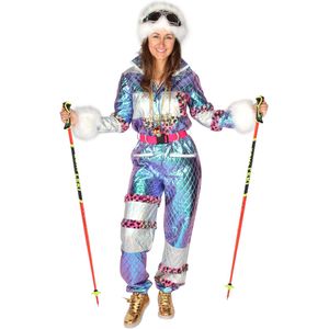 Fout Skipak Metallic Panter Gewatteerd Dames