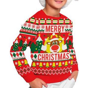 Foute Kersttrui "Merry Christmas" Kind