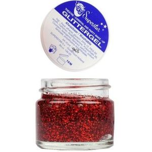 Glittergel Superstar Rood