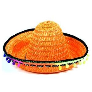 Mini Sombrero Oranje