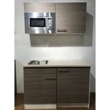 Kitchenette 120cm incl apparatuur KIT-7985