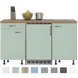 Keukenblok 150 Karat incl koelkast en kookplaat KIT-912