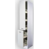 Apothekerskast klassiek wit met 5 laden 211 cm hoog KIT-5180
