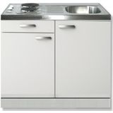 Keukenblok Lagos wit 100cm