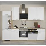 Keuken gebroken wit 280 cm inclusief ingebouwde app RIA-3120