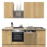 Kitchenette beuk 220cm KIT-01099
