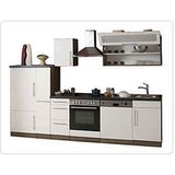Keukenblok +zonder e-apparaten 300cm lang wit KIT-762