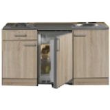 Kitchenette Neapels 150cm met koelkast en e-kookplaat KIT-08