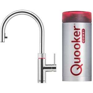 Quooker Flex kokend waterkraan met COMBI+ boiler chroom