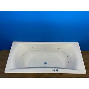 Xenz Robijn bubbelbad met Koller WP2 systeem 190x90 wit