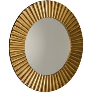 Pride Spiegel met frame diameter 90cm brons