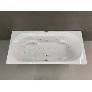 Xenz Society bubbelbad met Advance systeem 180x90 wit
