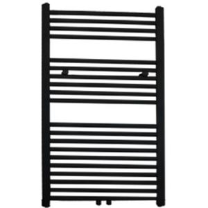 Neuer Lydia radiator met midden-onderaansluiting 120x60 mat zwart