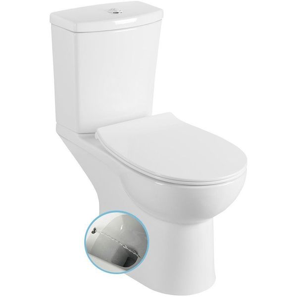Wc pot met achteruitgang - Toilet kopen? | Mooi design, lage prijs |  beslist.nl