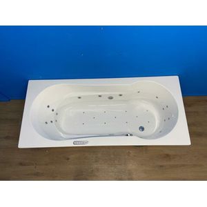 Xenz Barbados bubbelbad met Koller Supreme systeem 180x80 wit