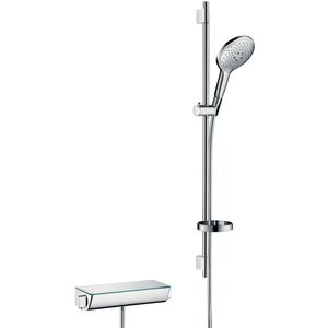 Hansgrohe Ecostat Select thermostaat met glijstangset chroom