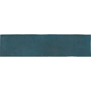 Revoir Paris Atelier wandtegel 6x25 blue marine mat