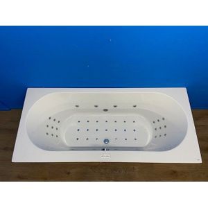 Riho Carolina bubbelbad met Excellent systeem 190x80 wit