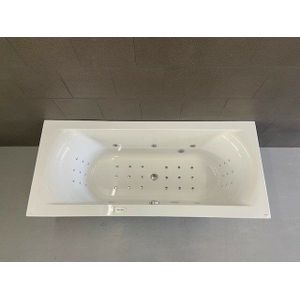 Riho Lima bubbelbad met Excellent systeem 190x90 wit