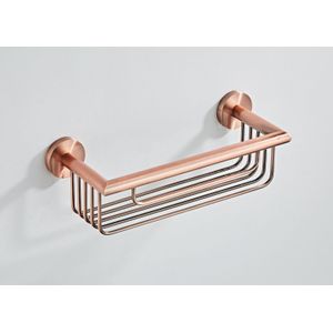 Saniclear Copper douchekorf 25cm geborsteld koper