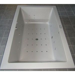 Xenz Society bubbelbad met Koller Advance systeem 190x120 mat cement