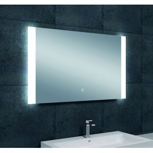 Badkamerspiegel Sunny 100x60cm Geintegreerde LED Verlichting Verwarming Anti Condens Touch Lichtschakelaar Dimbaar