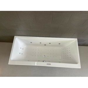 Villeroy & Boch Subway bubbelbad met Advance systeem 180x80 wit  wp 2-system