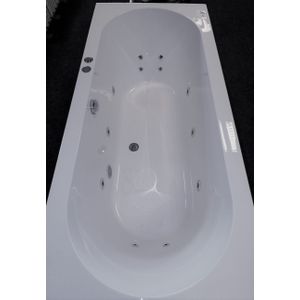 Sanindusa Urby bubbelbad met WP2 systeem 180x80 wit