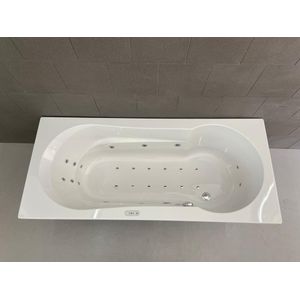 Xenz Barbados bubbelbad met Koller Advance systeem 180x80 wit