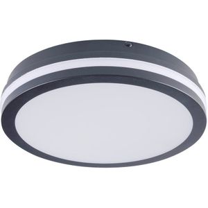 Kanlux Beno plafond 24W LED licht 26x26 grafiet Rond