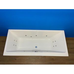 Villeroy & Boch Subway bubbelbad met Basic systeem 180x80 wit