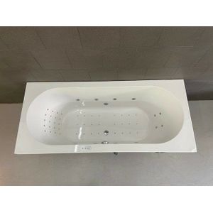 Sanindusa Urby bubbelbad met Advance systeem en verlichting 170x75 wit