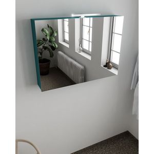 Mondiaz Cubb spiegelkast 100x70x18cm kleur smag met 2 deuren