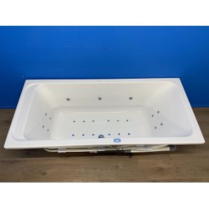 Villeroy & Boch Architectura bubbelbad met Basic systeem 190x90 wit