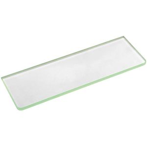 Sapho Shelf glazen planchet 50x10x0,8 cm melkglas