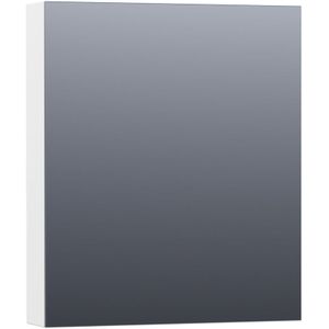 Tapo Dual spiegelkast rechtsdraaiend 60 mat wit