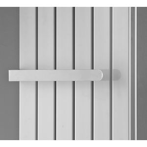 Wiesbaden Millennium Dubbele Radiator Handdoekrek 40 cm. - Wit