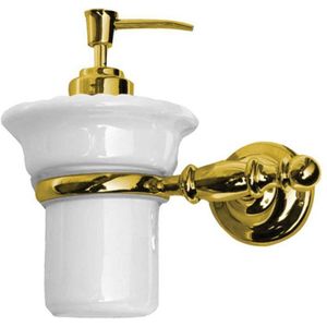 Perla Zeepdispenser houder goud