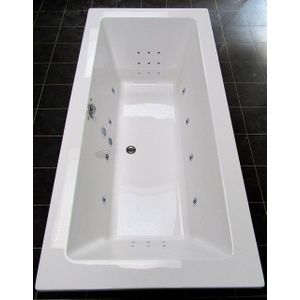 Xenz Society bubbelbad met Koller WP2 systeem 175x80 wit