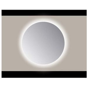 Sanicare Q-mirrors ronde spiegel Ø50cm witte LED verlichting